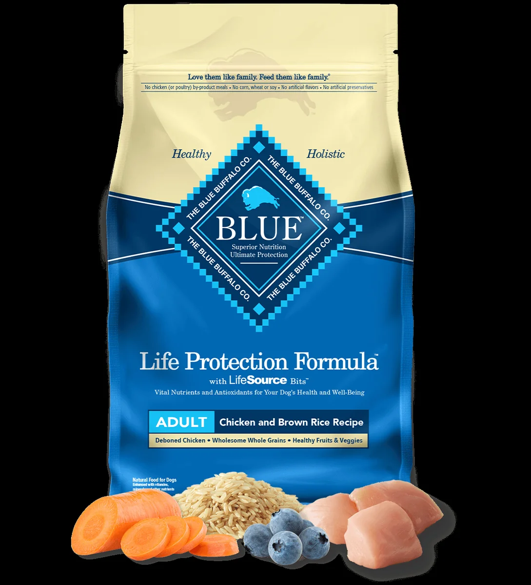 Blue Buffalo Life Protection Formula Adult Chicken & Brown Rice Recipe