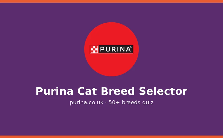 Purina Cat Breed Selector