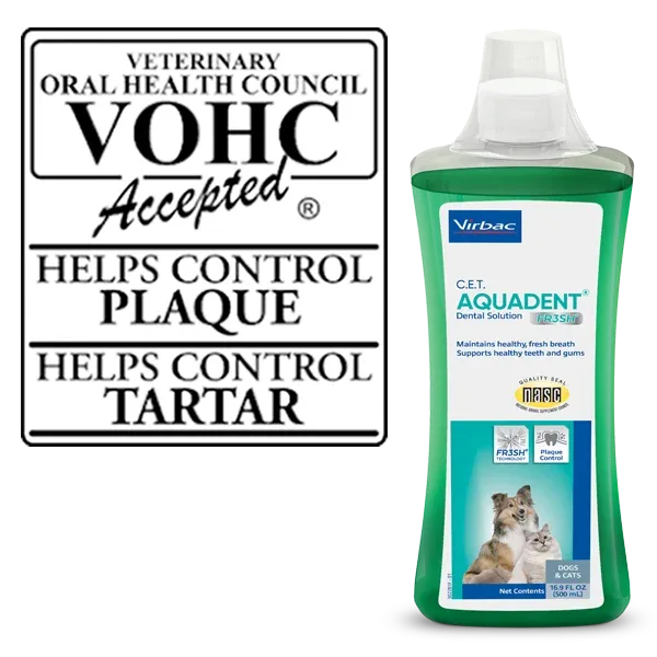 Virbac C.E.T. AQUADENT FR3SH Dental Solution