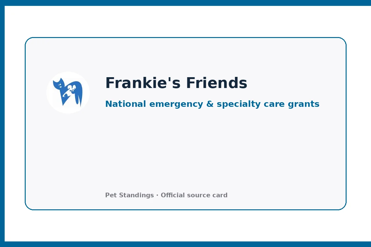 Frankie's Friends National Fund