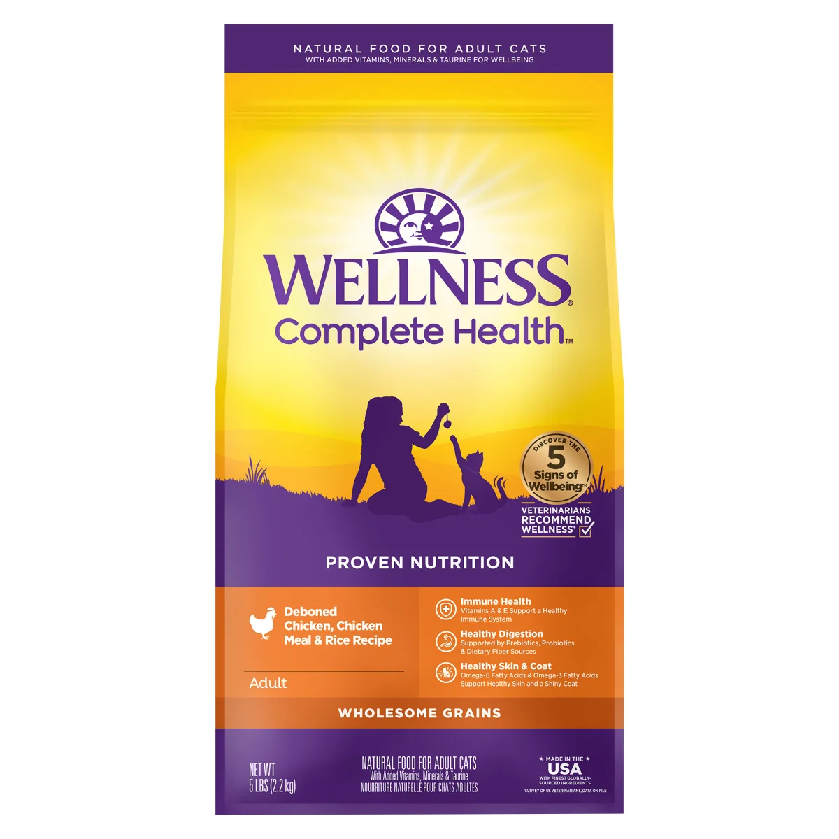 Wellness Complete Health Deboned Chicken, Chicken Meal & Rice