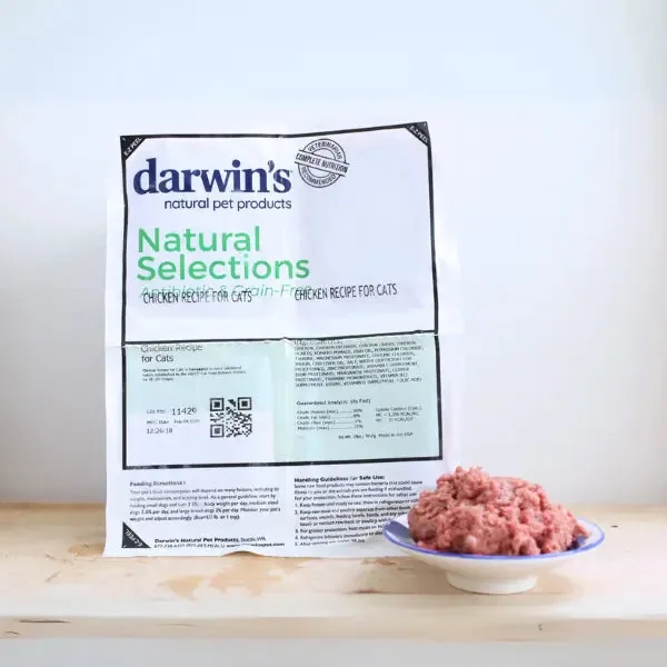 Darwin's Natural Selections Chicken for Cats