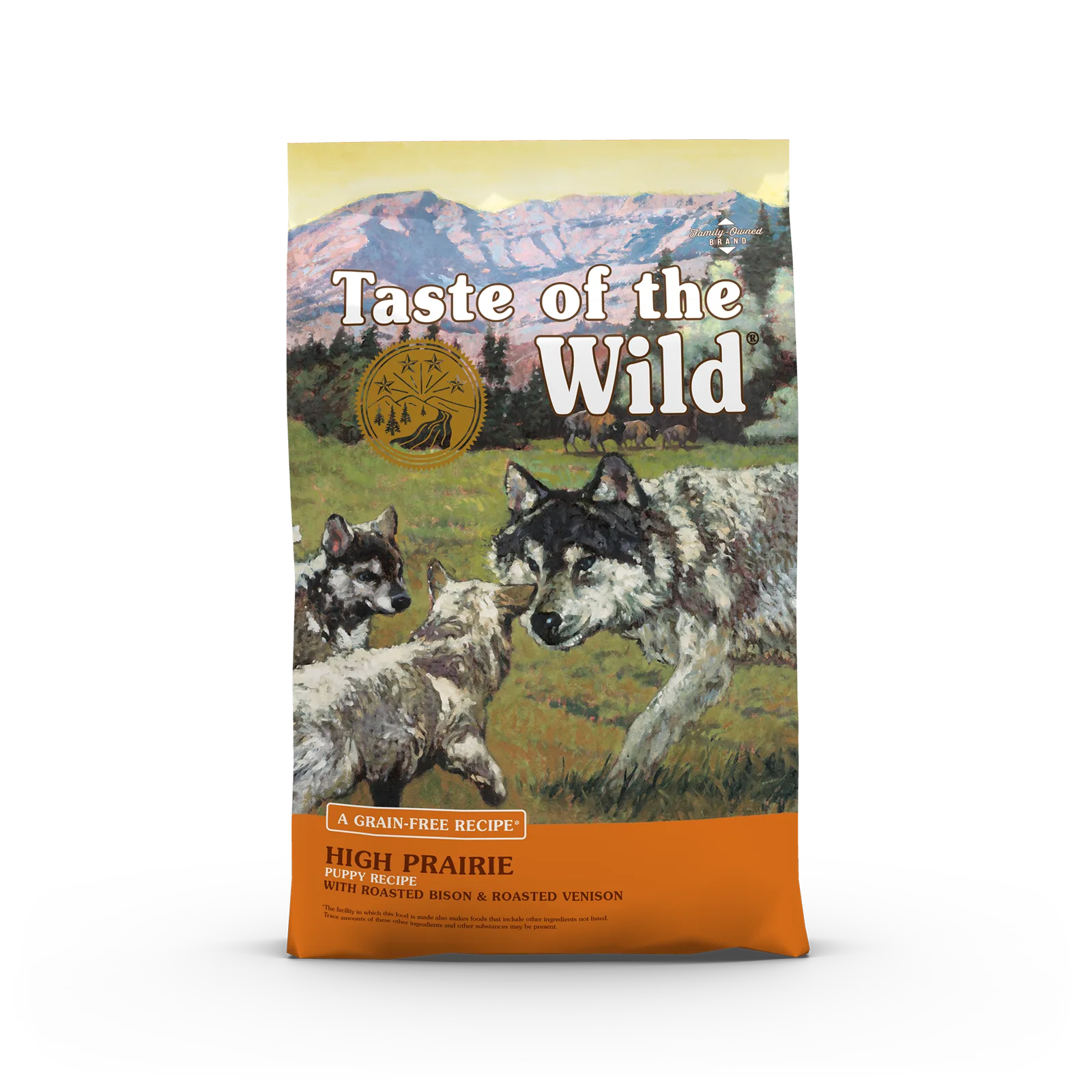 Taste of the Wild High Prairie Puppy Recipe with Roasted Bison & Roasted Venison