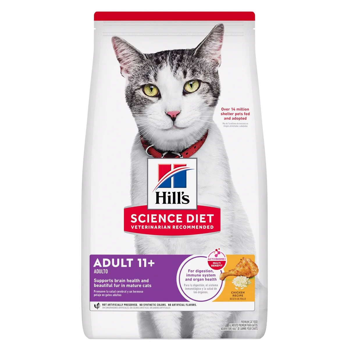 Hill's Science Diet Adult 11+ Chicken Recipe Cat Food