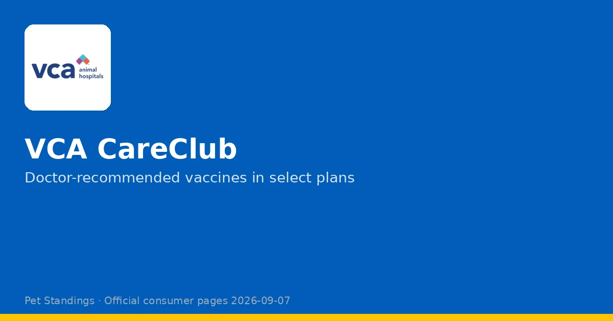 VCA CareClub®