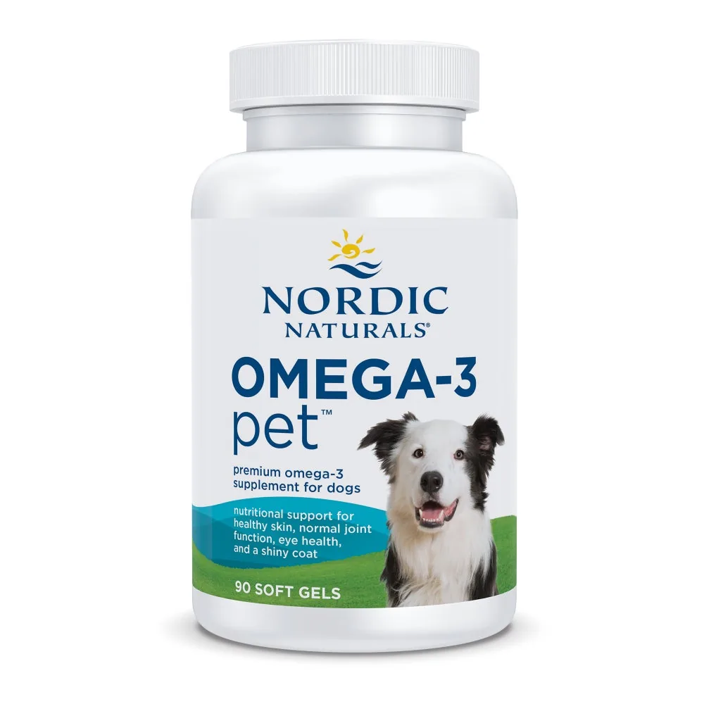 Nordic Naturals Omega-3 Pet Soft Gels — 90 Count