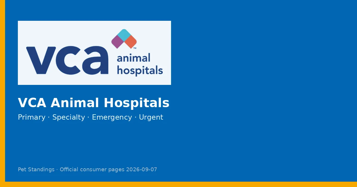 VCA Animal Hospitals